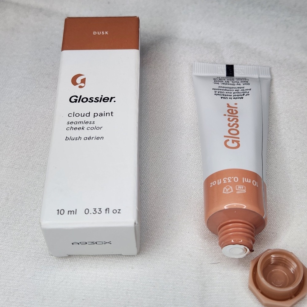 GLOSSIER Cloud Paint Cheek Color Dusk Blush Makeup Beauty NEW
